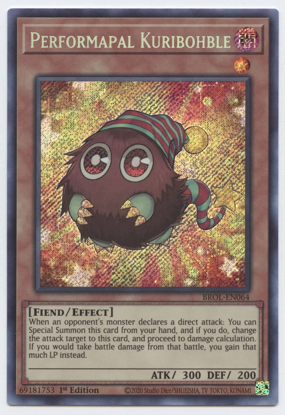 Yu-Gi-Oh! Performapal Kuribohble BROL-EN064