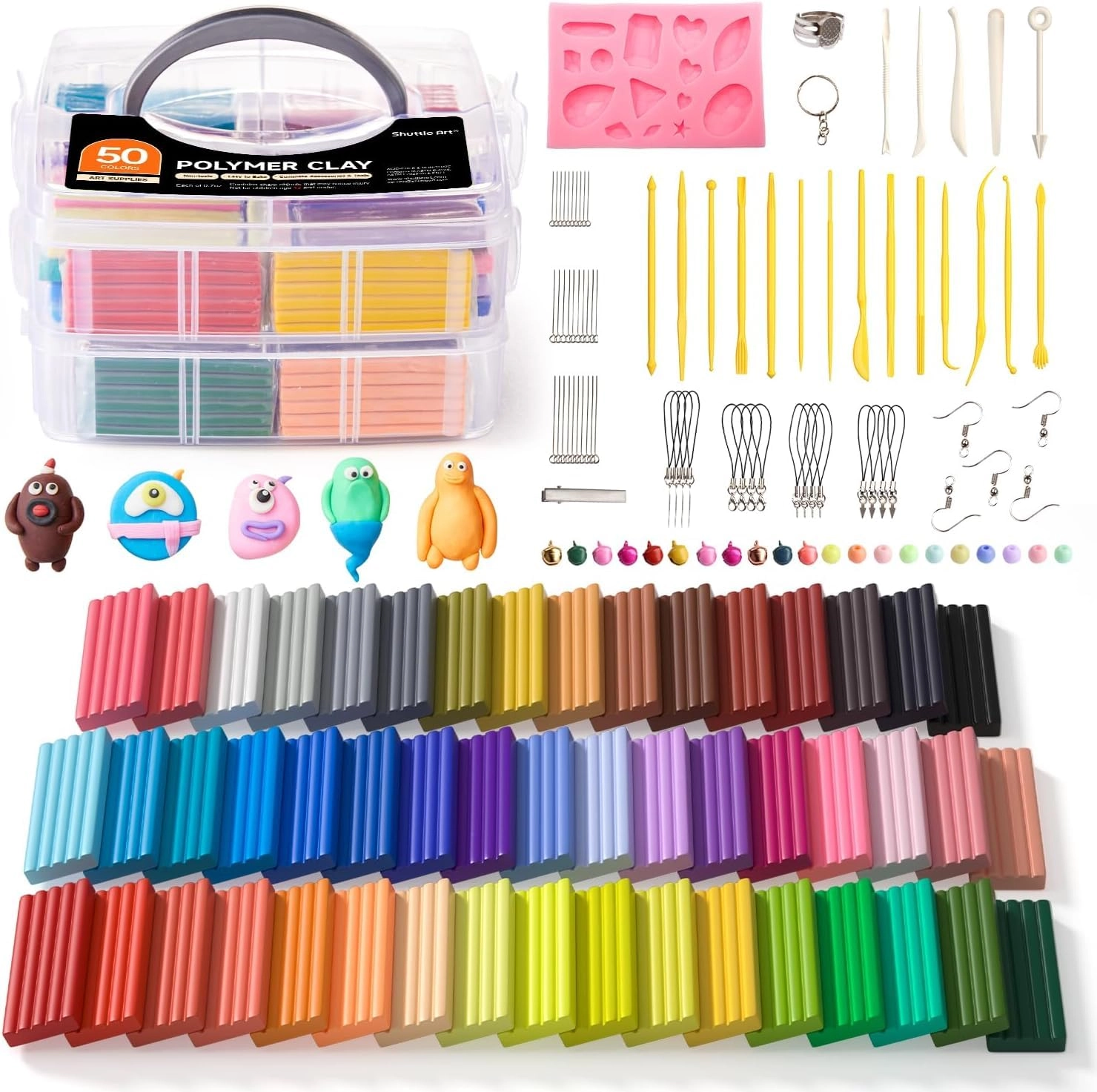 Shuttle Art Polymer Clay Kit - 152 piece(s)