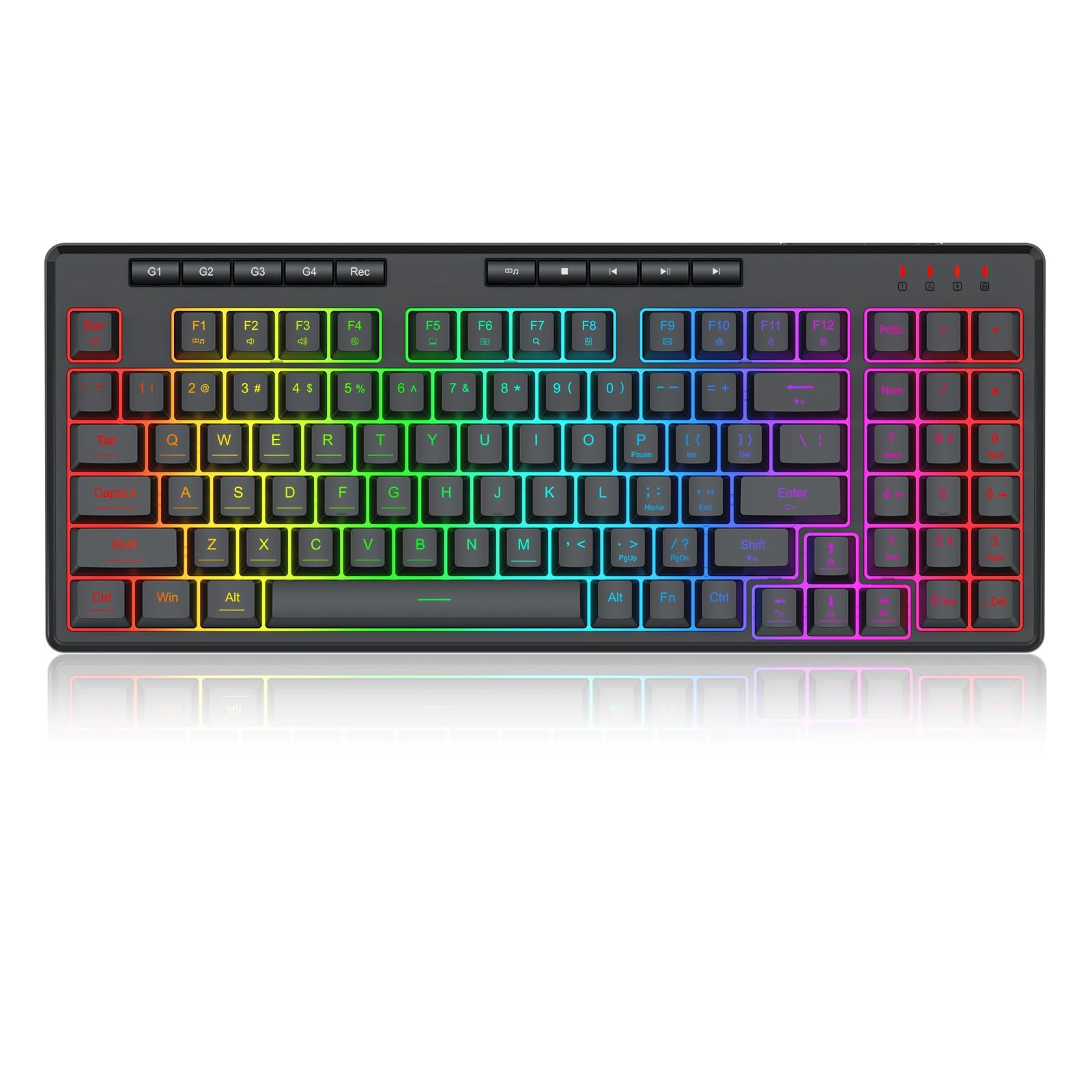 REDRAGON K517-PRO - QWERTY Wired/Wireless