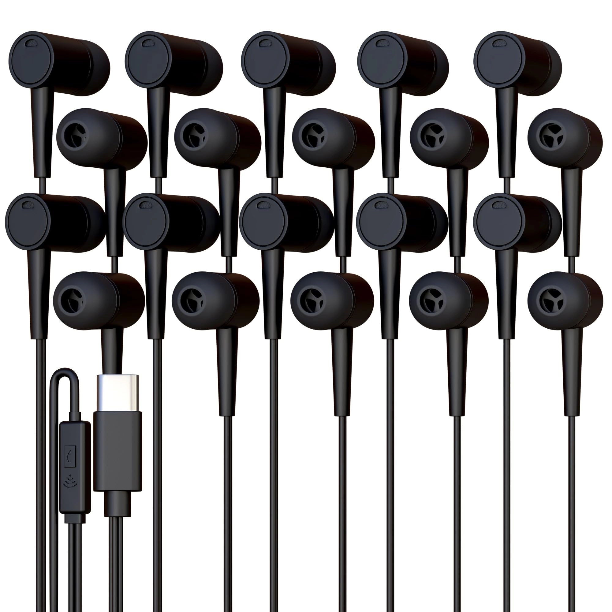1BNUTX Wired Earbud 10 Pack