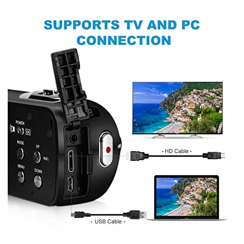 Video camera - 1080p 60FPS 16x digital zoom