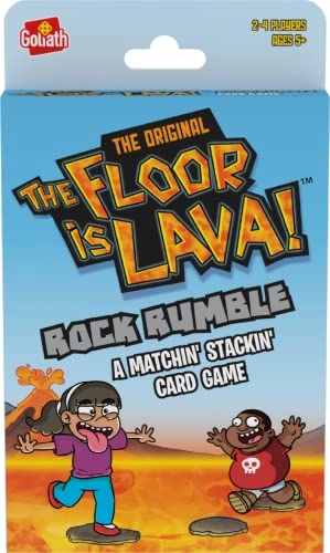 The Floor is Lava Rock Rumble - Card Game