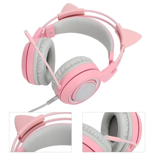 Cat Ear Headphone Wired Headphone