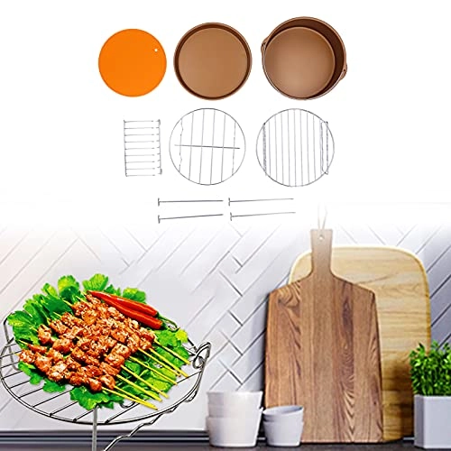 Fryer Silicone Pot - Stainless Steel + Silicone