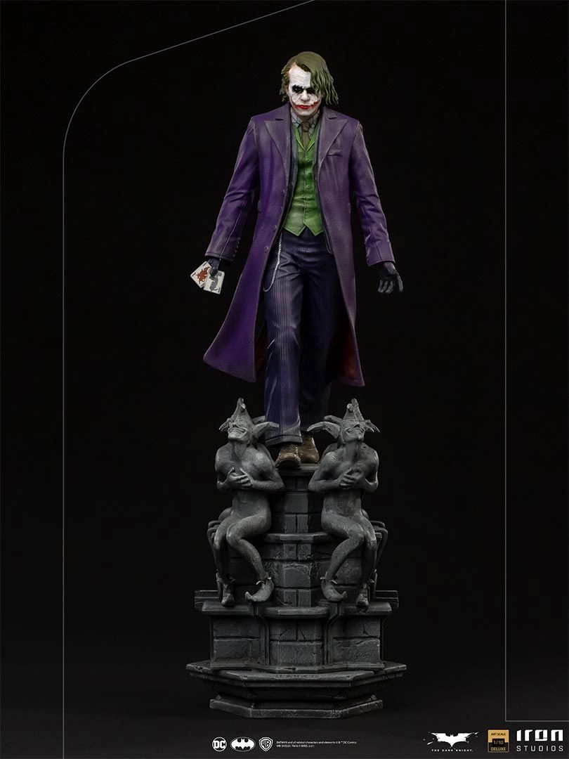 The Joker - The Dark Knight - Deluxe Art Scale 1:10 Hand Painted