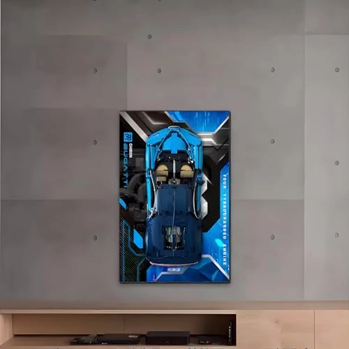 Display Wallboard for LEGO 42083 - 51x1.2x71cm Dustproof