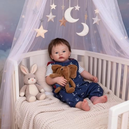 Meadow Reborn Baby Doll - 18 inch Vinyl Boy Ages 3+