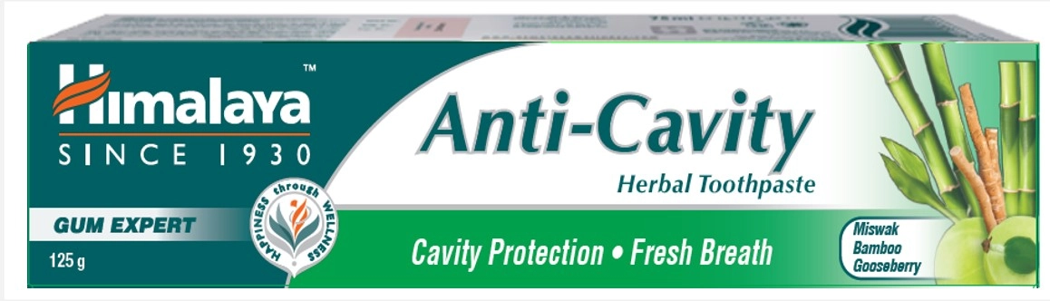 Himalaya Anti-Cavity Herbal Toothpaste 125g