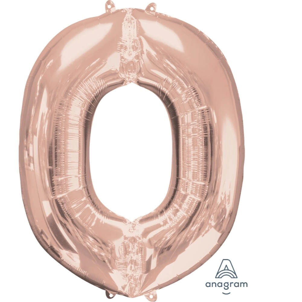 Party Zone Letter O Foil Balloon
