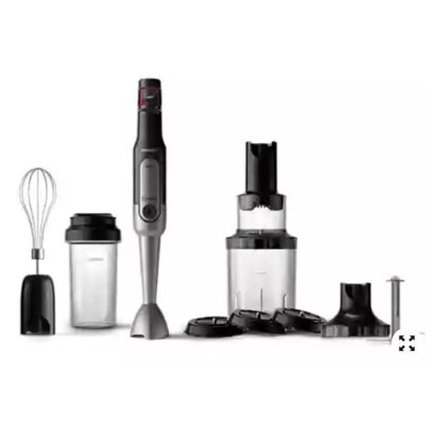 Premix Hand Blender - ProMix technology, SpeedTouch technology, includes whisk XL chopper and spiralizer