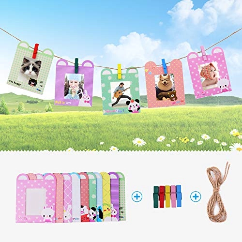 Instant Camera Accessories Kit + Camera Bag + Camera Strap + Photo Album + Photo Clips + Photo Frame + Hanging String + Stickers + Pen + Filt - 12-in-1 leather