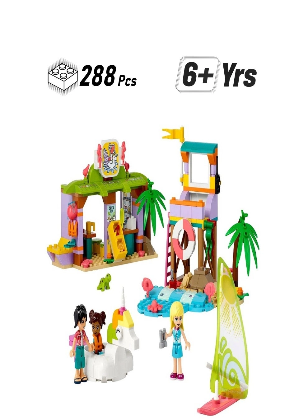 LEGO Surfer Beach Fun - Mermaid 288 pcs