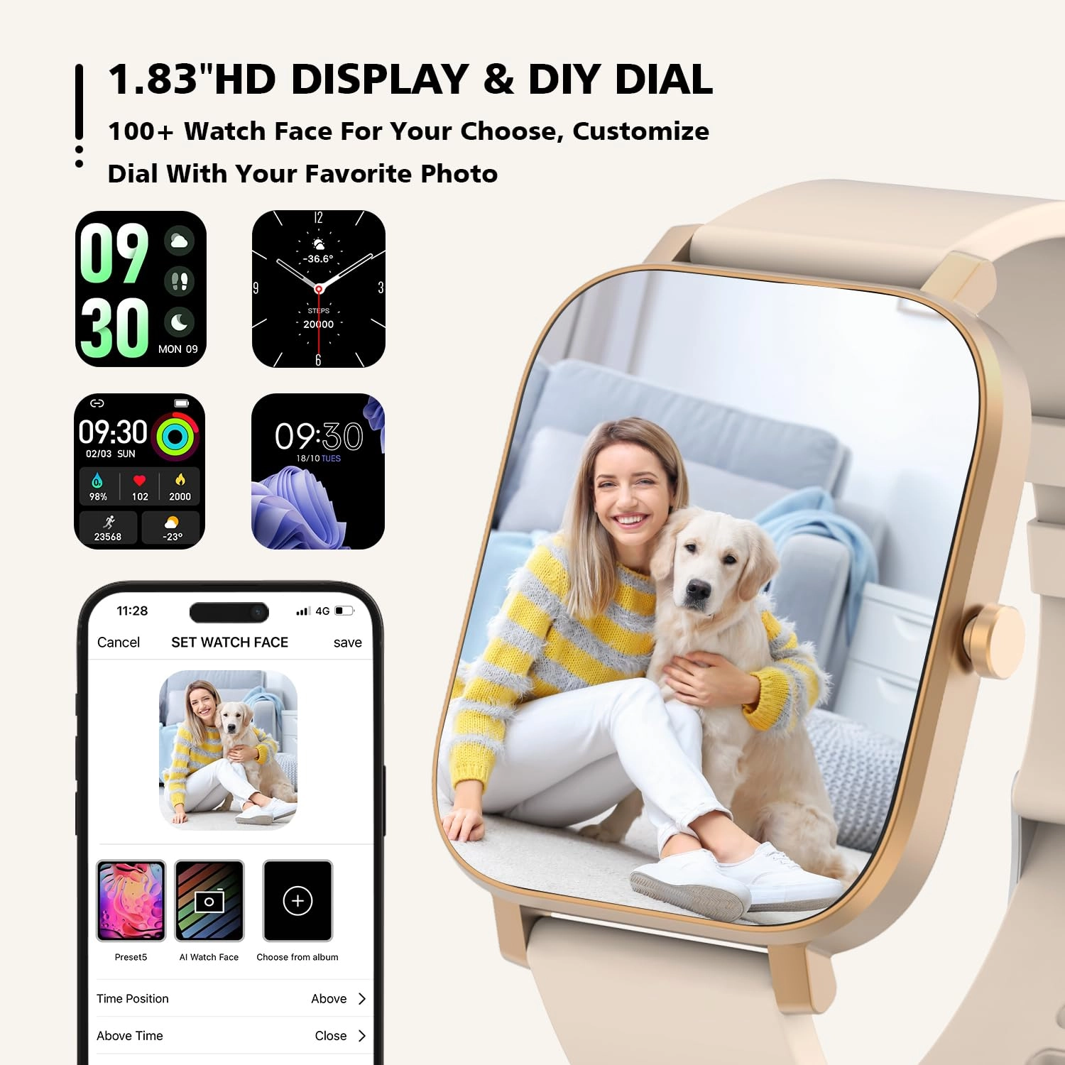 Smart Watch Zinc Alloy