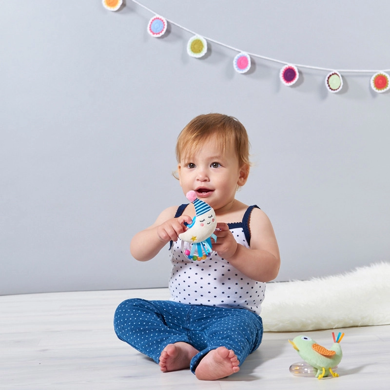 Mini Moon Rattle - 0 months +