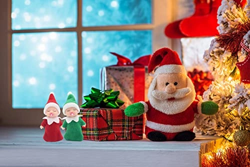 Sleeping Elf Doll - 10cm Plastic Purple