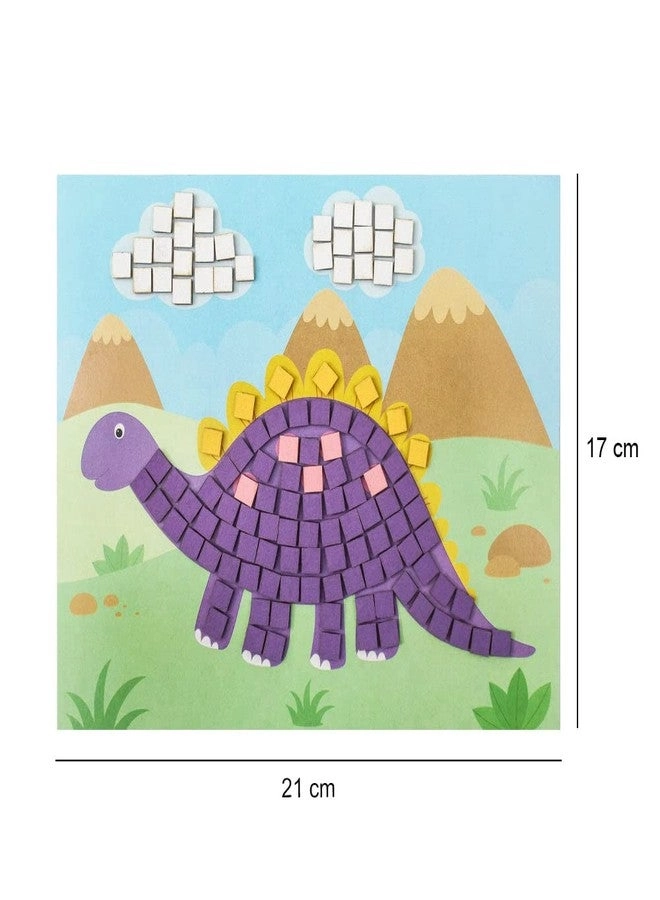 Mosaic Art Decor Peel & Stick - Dinosaur