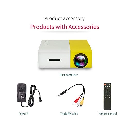 Mini Portable Movie Projector - 640 x 360