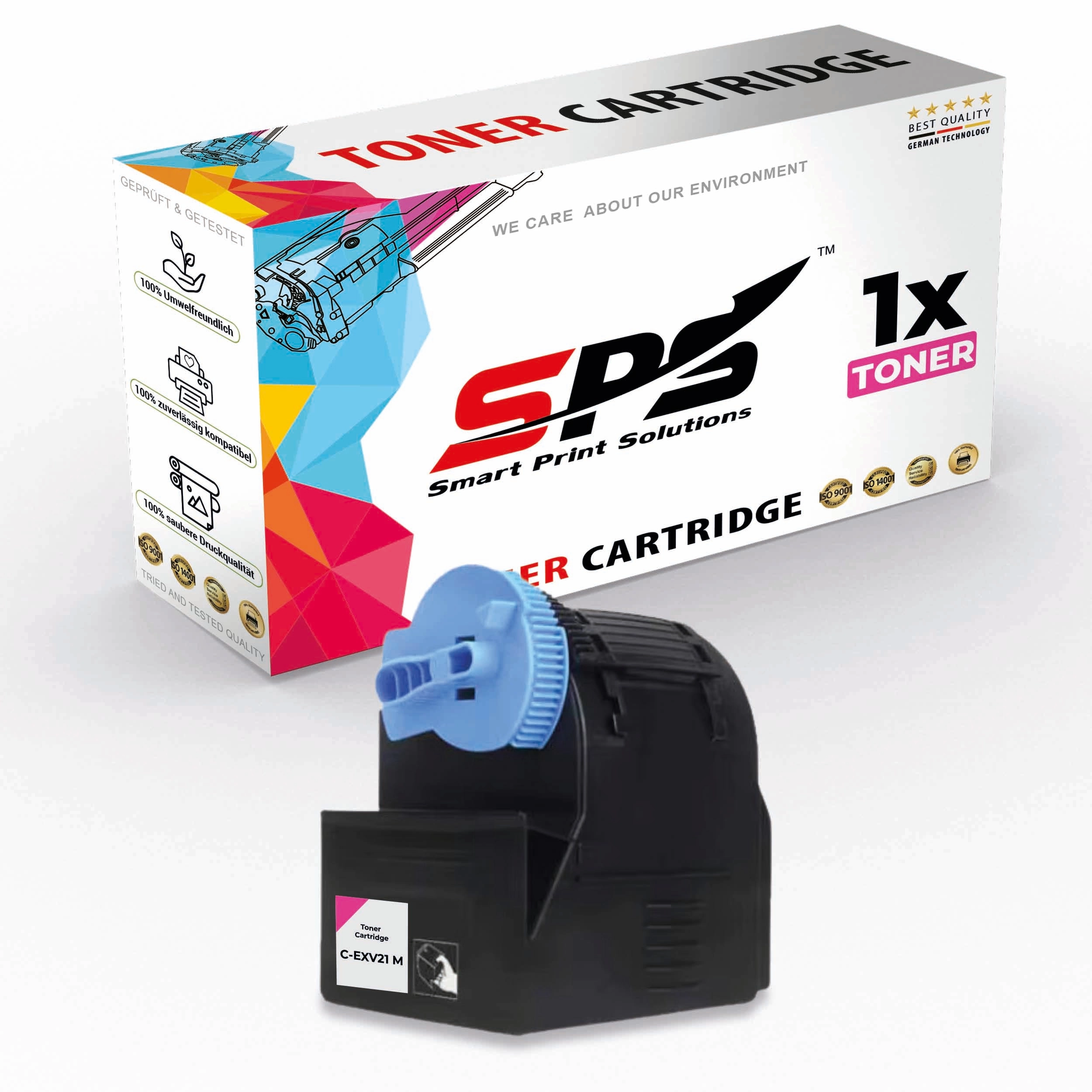 smart print solutions llc C-EXV21M - 1x Magenta 14,000 Pages