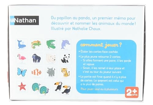 My First Animal Memo - 24 months - 4 years 30 pieces