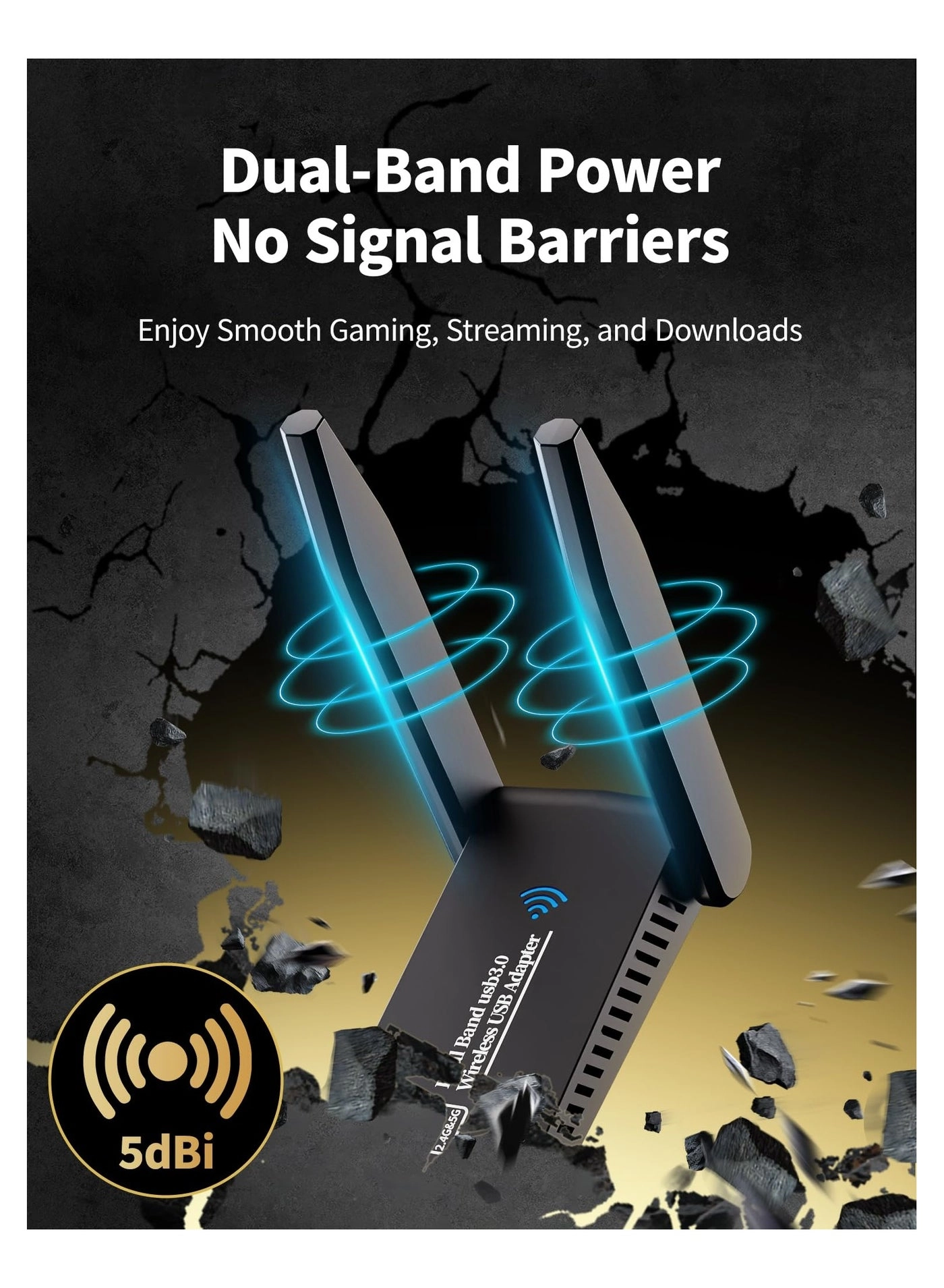 AC1300 - Dual Band USB 3.0 WiFi