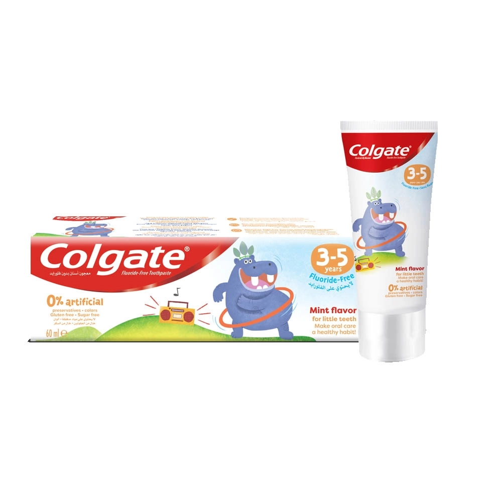 Colgate Natural Orange Toothpaste 3-5 years 60ml