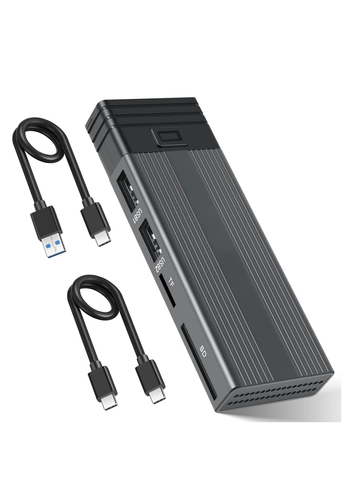 USB C Hub - 100W PD3.0 M.2 NVMe/SATA 10Gbps 4K@30Hz HDMI