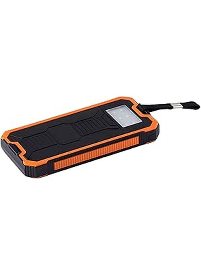 wkao Solar Power Bank - 10000mAh Dual USB