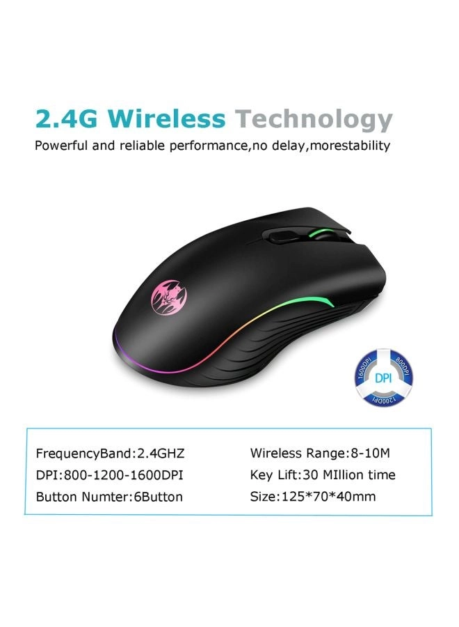 6-Button Optical Mouse - Wireless