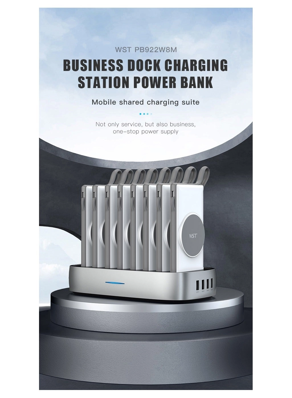 PB922W8M - 10000 Watt-hour 22.5 Watt True 8