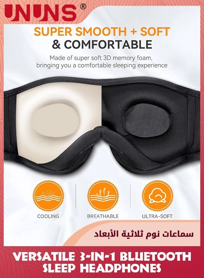 3D Sleep Mask Headphones Wireless Headphone