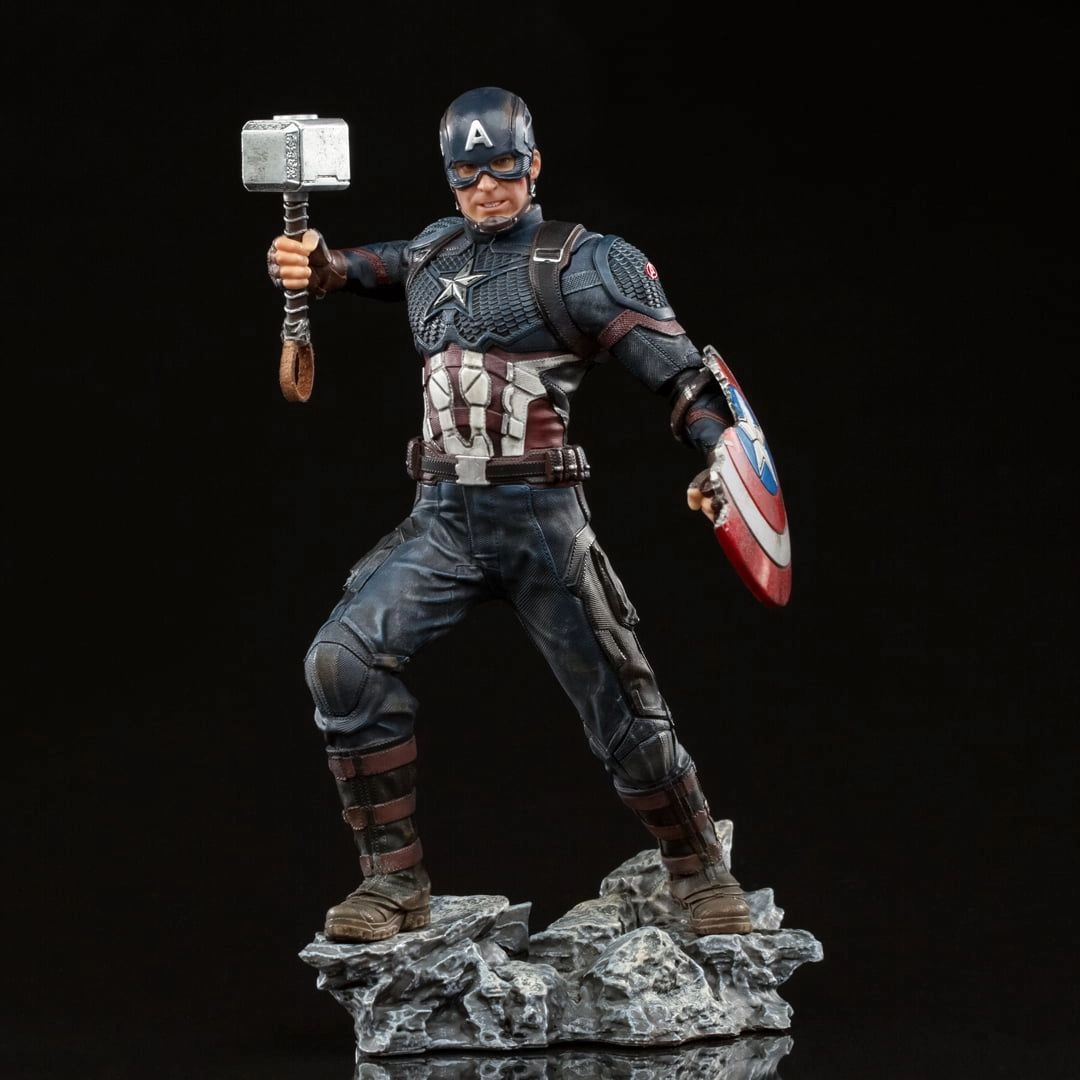 Captain America - The Infinity Saga - Ultimate BDS Art Scale 1/10 Limited Edition Hand Painted
