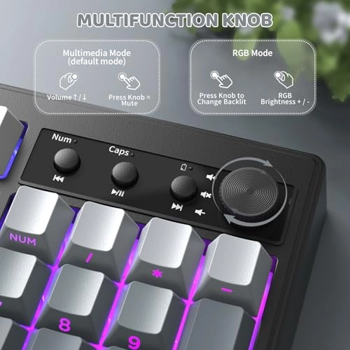 K100 - 2.4GHz Wireless Bluetooth USB-C