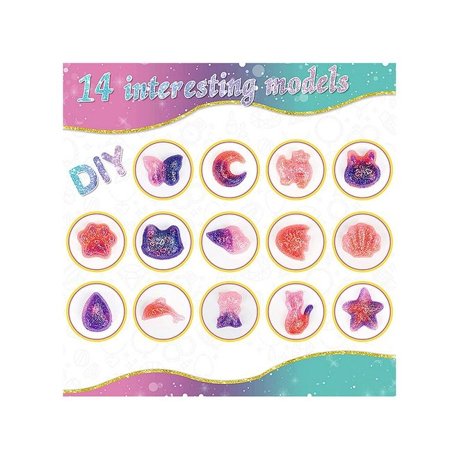 Jelly Jewellery Craft Kit - 27pcs DIY Kids