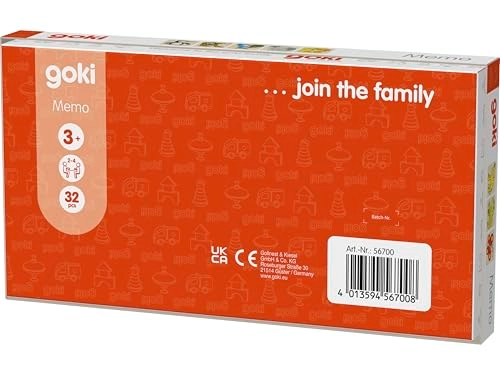 Animals Memo Game - 3 years and up 1 pieces