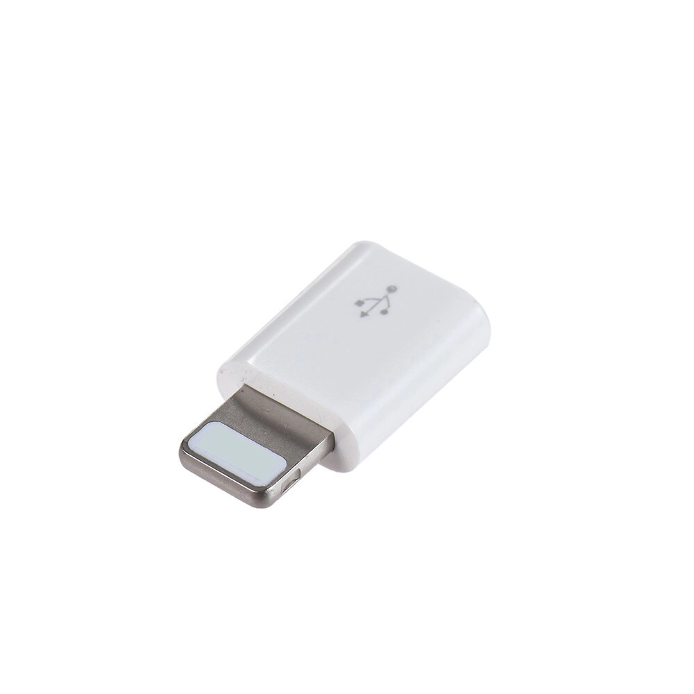 KKmoon Micro USB Female to Lightning Male Sync Data Converter