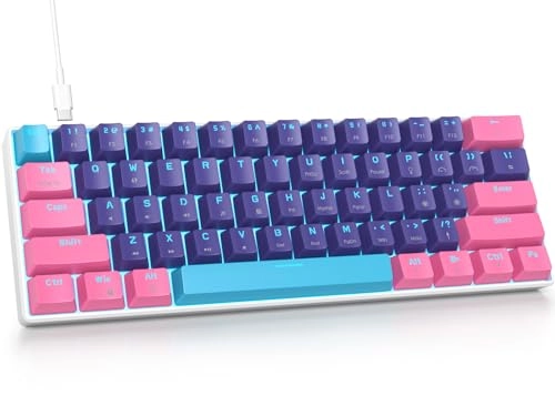60% Mechanical Keyboard - 60% Compact Design Wired