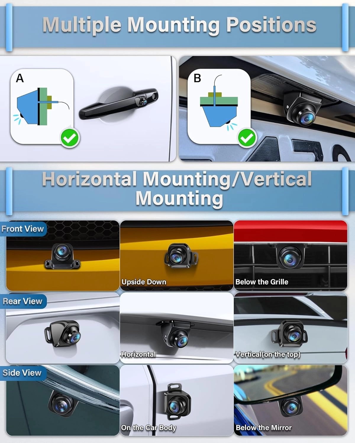 Car Backup Camera - Night vision