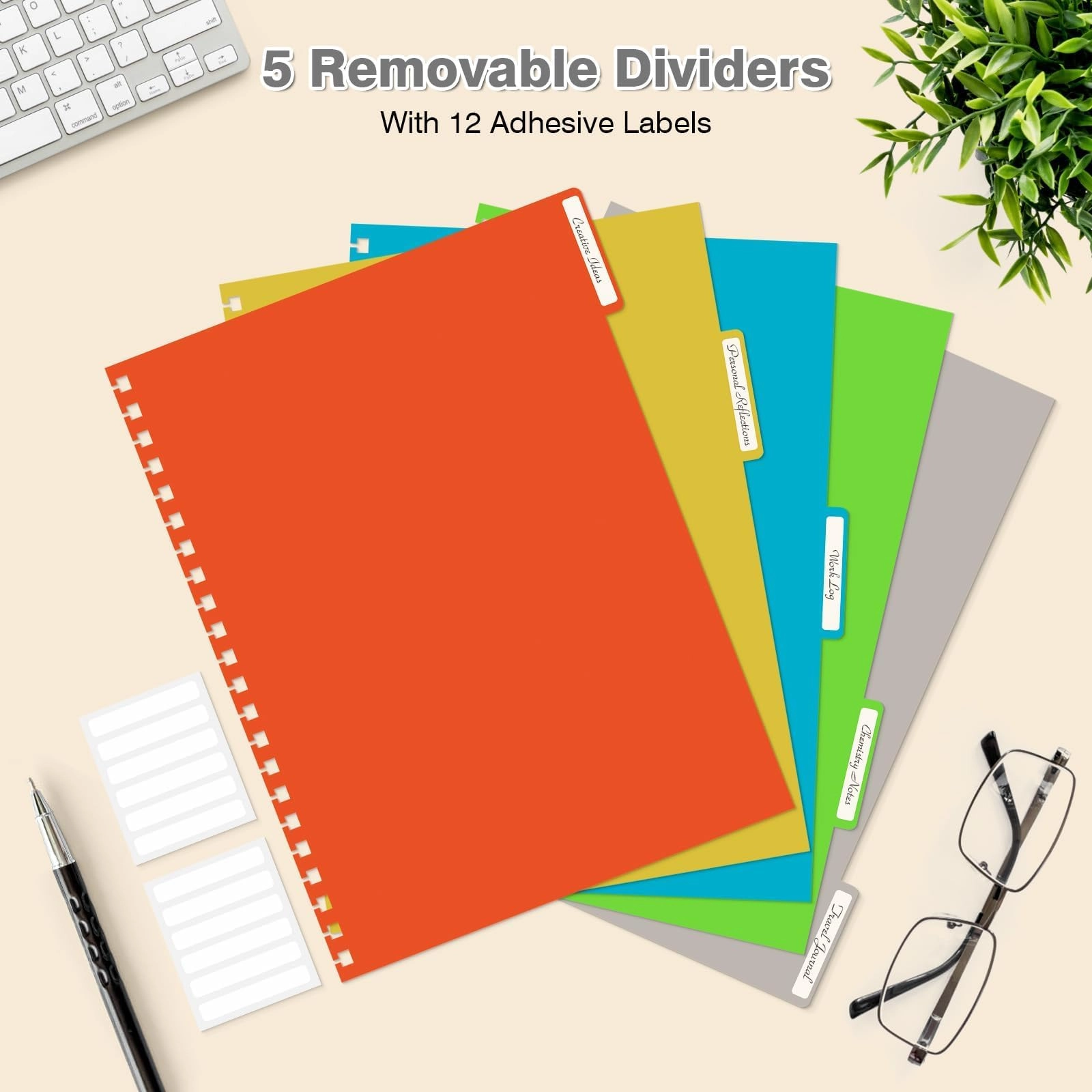 5 Subject Notebook A5 Spiral - Lined 150 Sheets