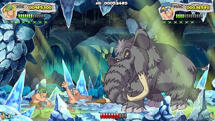 Joe & Mac: Caveman Ninja T-Rex Edition - PlayStation 5