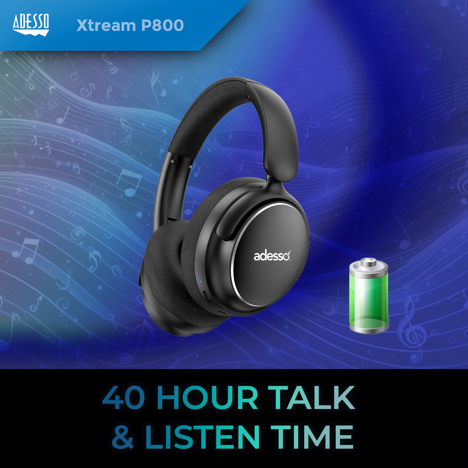 Xtream P800 Wireless Headphone