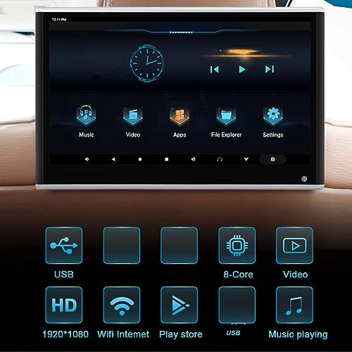 Headrest Monitor - HD IPS 13.3in