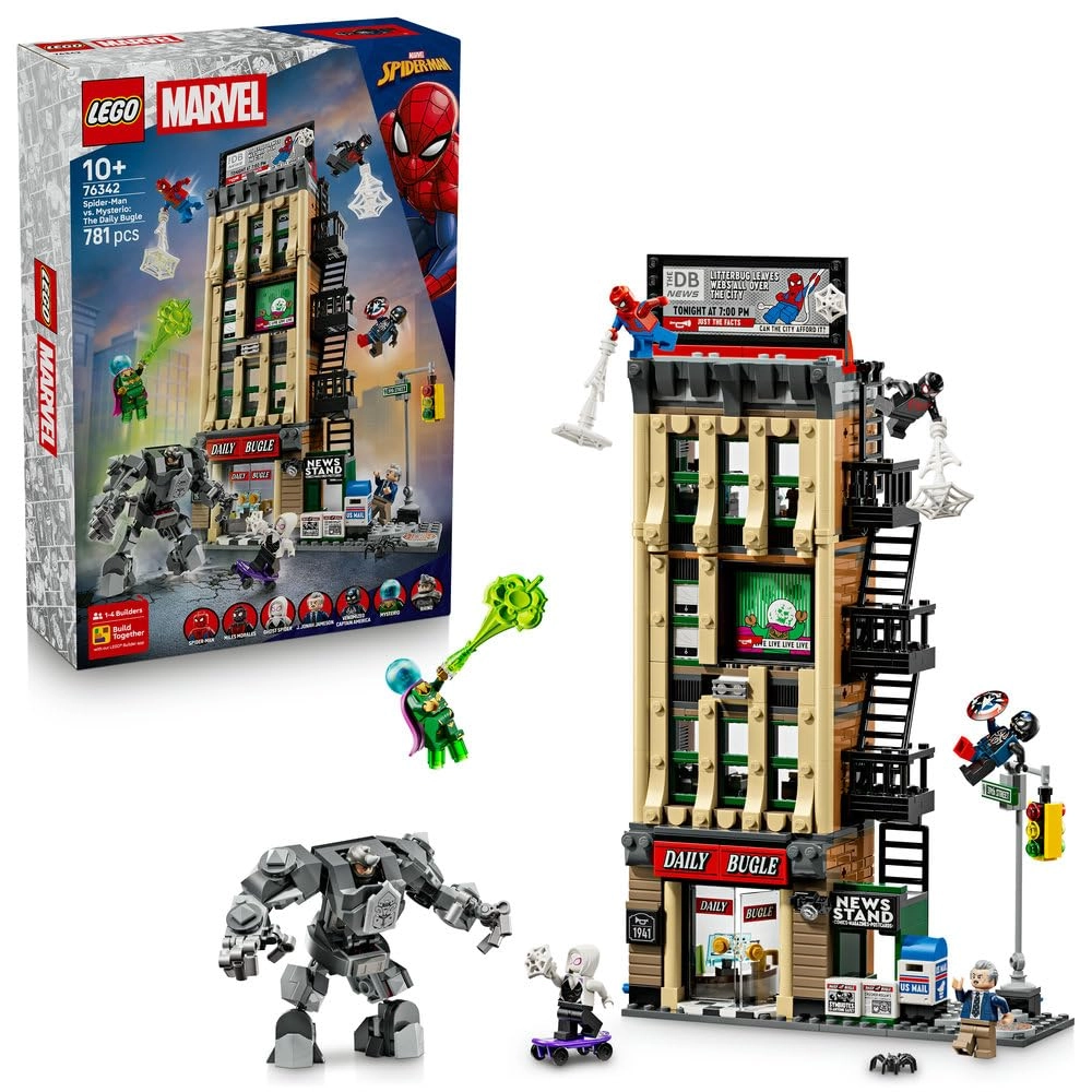 LEGO Spider-Man vs. Mysterio: The Daily Bugle (76342)