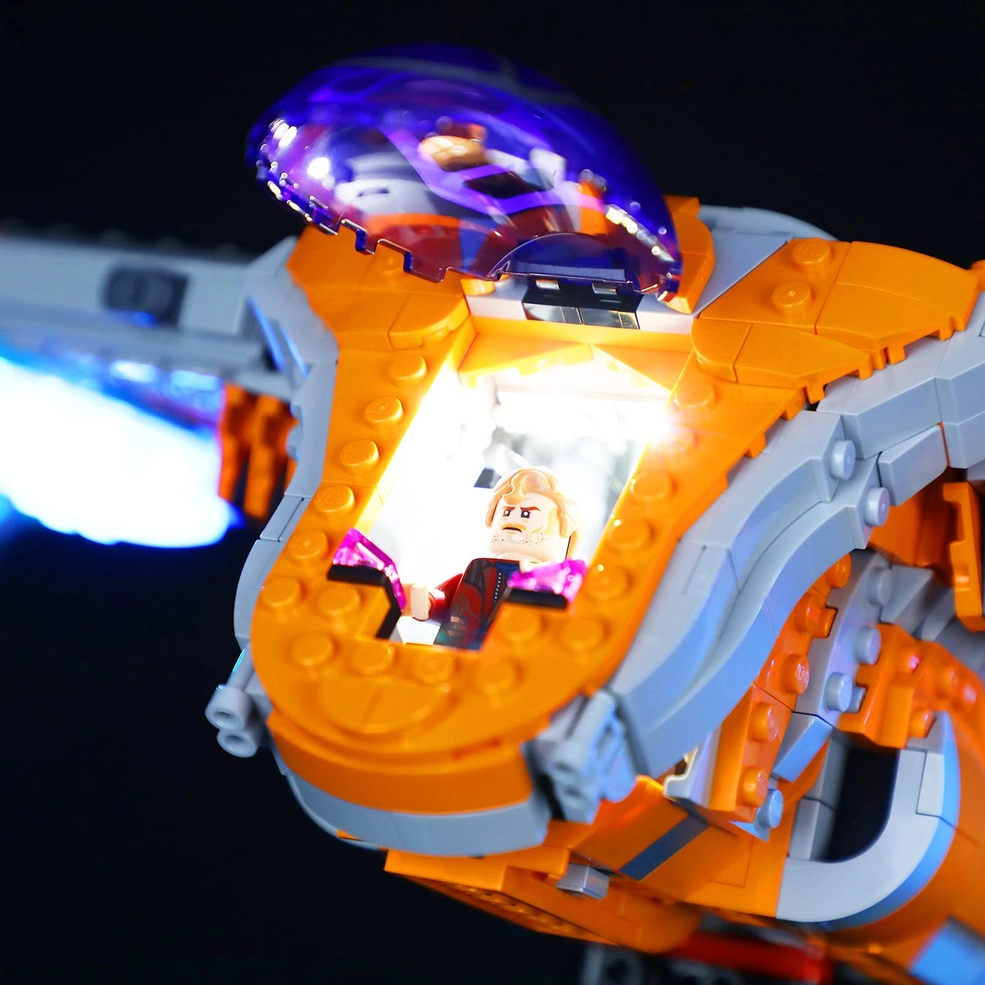 Led Lighting Kit for Guardian Ship - Compatible with Lego 76193