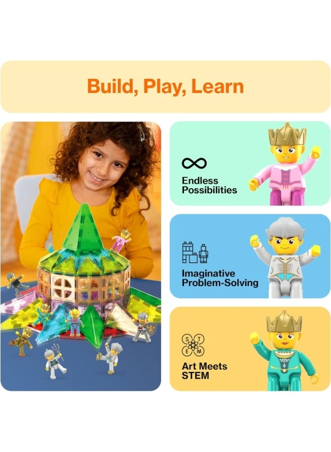 Magnetic Action Figures - King and Knights Kingdom 8 pcs