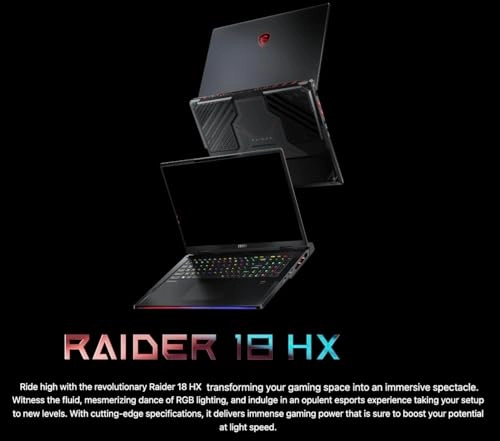 Raider - 18" Ultra 9-285HX 64GB + DV4K - 6X3S6U3
