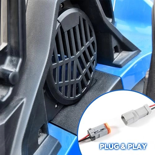 Behind seat speaker pods - 6.5"