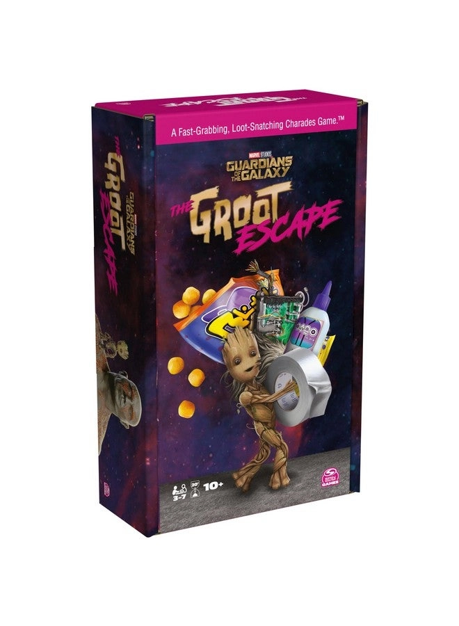 SPIN MASTER GAMES Marvel Guardians of The Galaxy: The Groot Escape - Charades-Style Card Games