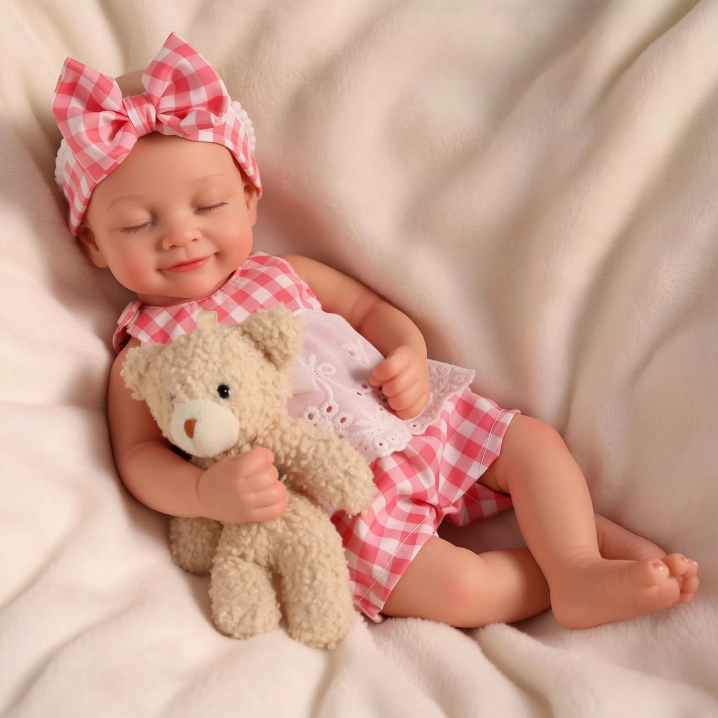 Reborn Baby Doll - 12 Inch Silicone Weighted Ages 3+