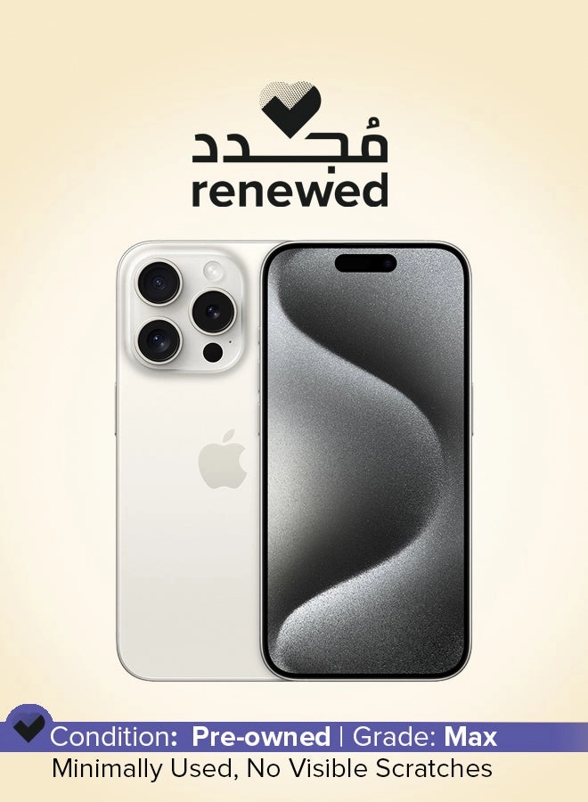 (Renewed) iPhone 15 Pro - 256GB