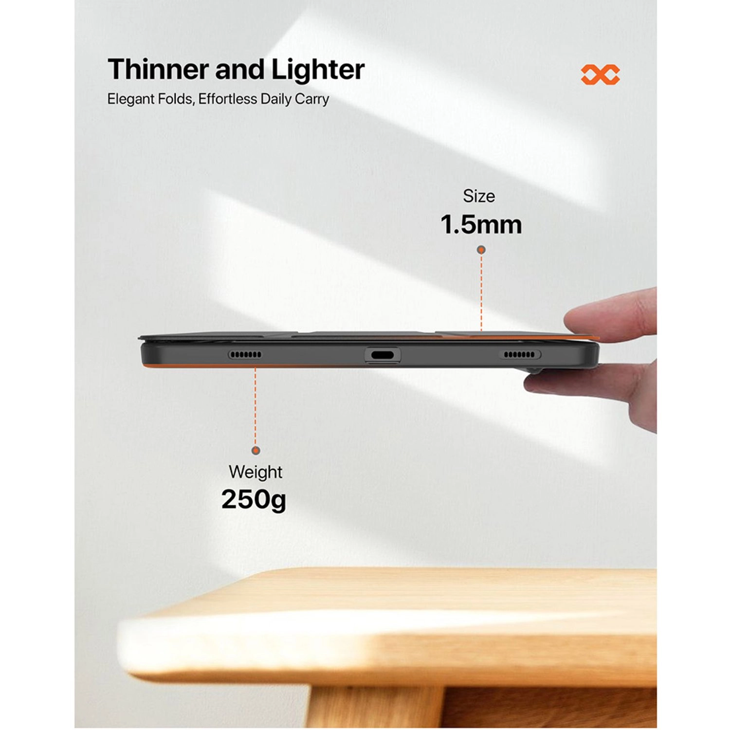 Case with Screen Protector for Samsung Galaxy Tab S10 FE Plus